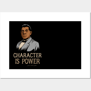 Booker T Washington Quote Gift for Black History Month Posters and Art